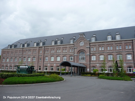 Belgien Eisenbahnstrecke Linie 44 Verviers Pepinster Spa Stavelot Luxembourg
