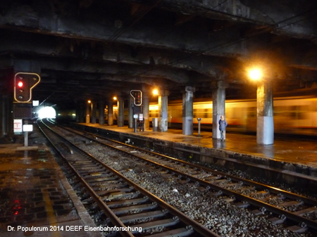 Belgien Eisenbahnstrecke Linie 44 Verviers Pepinster Spa Stavelot Luxembourg