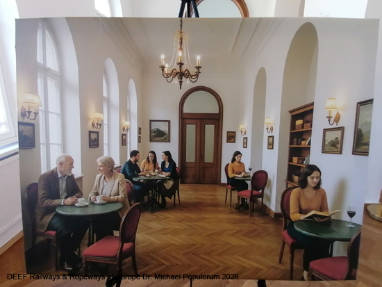 Zum Flügelrad Bahnhof Bad Ischl Café Restaurant Salzkammergutbahn Österreich