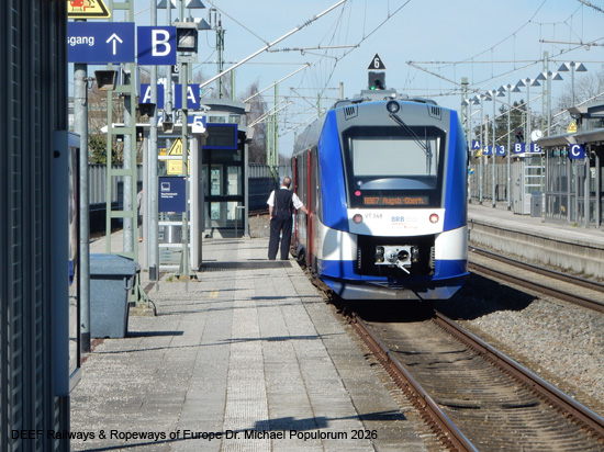 Ammerseebahn Mering Geltendorf Dießen Weilheim Eisenbahn Bayern