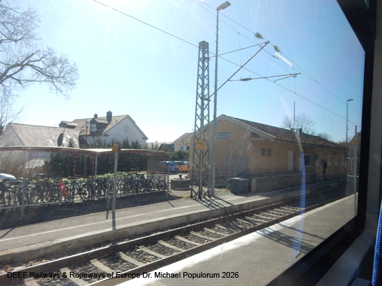 Ammerseebahn Mering Geltendorf Dießen Weilheim Eisenbahn Bayern