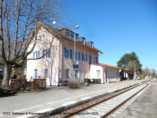 Ammerseebahn Mering Geltendorf Dießen Weilheim Eisenbahn Bayern