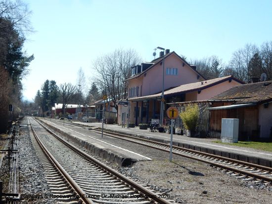 Ammerseebahn Mering Geltendorf Dießen Weilheim Eisenbahn Bayern