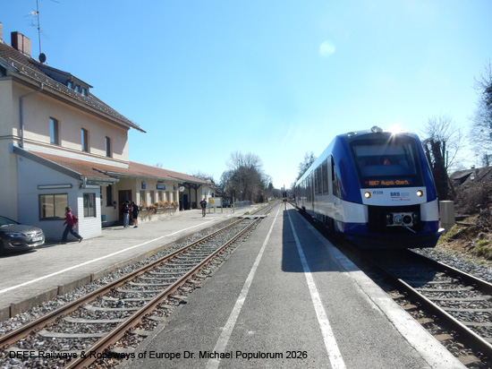 Ammerseebahn Mering Geltendorf Dießen Weilheim Eisenbahn Bayern