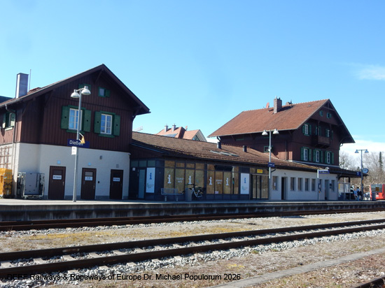 Ammerseebahn Mering Geltendorf Dießen Weilheim Eisenbahn Bayern