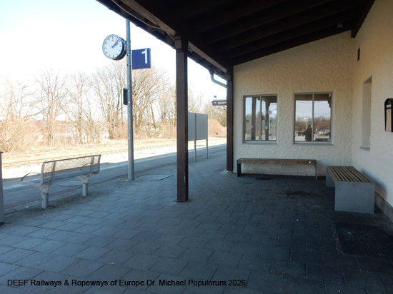 Ammerseebahn Mering Geltendorf Dießen Weilheim Eisenbahn Bayern