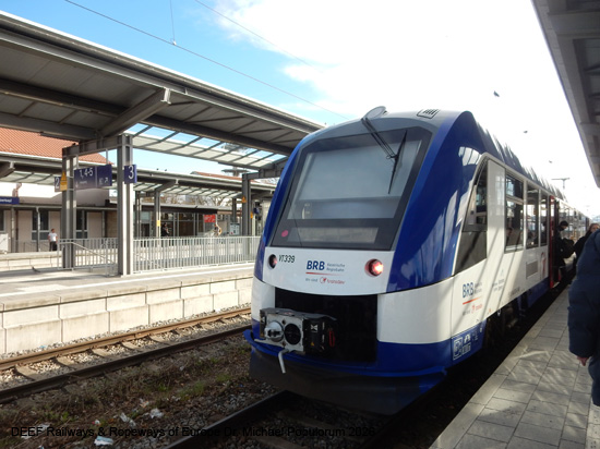 Ammerseebahn Mering Geltendorf Dießen Weilheim Eisenbahn Bayern