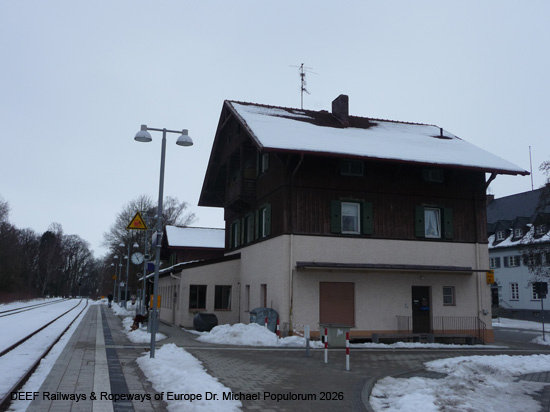 Ammerseebahn Mering Geltendorf Dießen Weilheim Eisenbahn Bayern