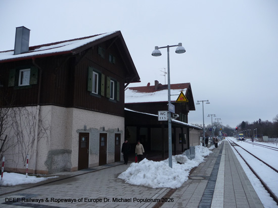 Ammerseebahn Mering Geltendorf Dießen Weilheim Eisenbahn Bayern