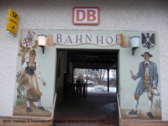 Ammerseebahn Mering Geltendorf Dießen Weilheim Eisenbahn Bayern