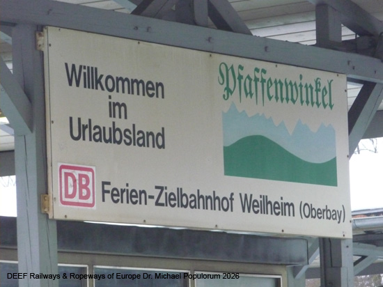 Ammerseebahn Mering Geltendorf Dießen Weilheim Eisenbahn Bayern