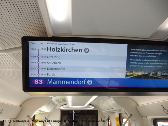 S-Bahn München BOB Bayrische Oberlandbahn BOB