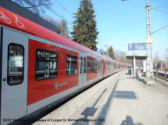 BOB Bayrische Oberlandbahn BRB Eisenbahn Bayern S-Bahn München