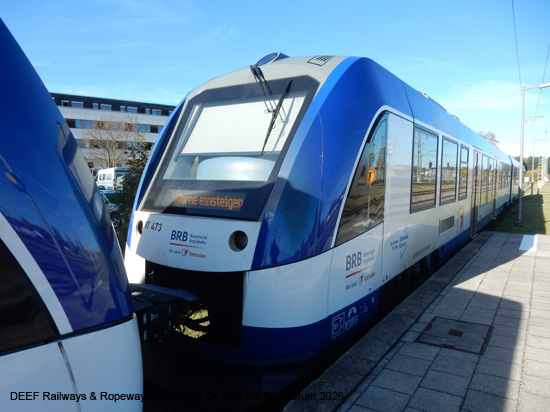 Bahnhof Holzkirchen Triebwagen LINT BOB BRB Bayern