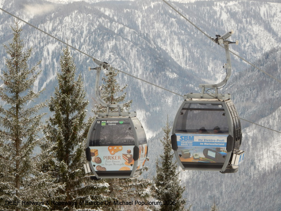 Mariazell Bürgeralpe Express Gondelbahn Seilbahn EUB Steiermark Österreich