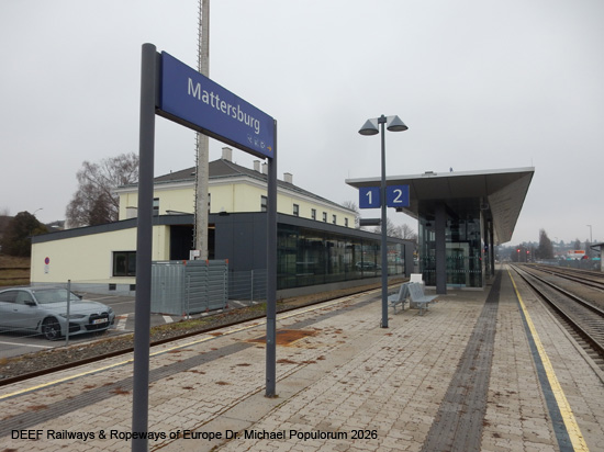 Mattersburgerbahn Wiener Neustadt Sopron Ödenburg Mattersburg Eisenbahn Raaberbahn Burgenland