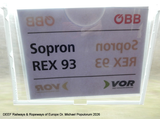 Mattersburgerbahn Wiener Neustadt Sopron Ödenburg Mattersburg Eisenbahn Raaberbahn Burgenland