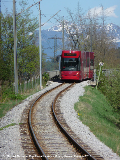 Innsbrucker Mittelgebirgsbahn Igler Sechser Straßenbahn Innsbruck Igls Tram Tirol