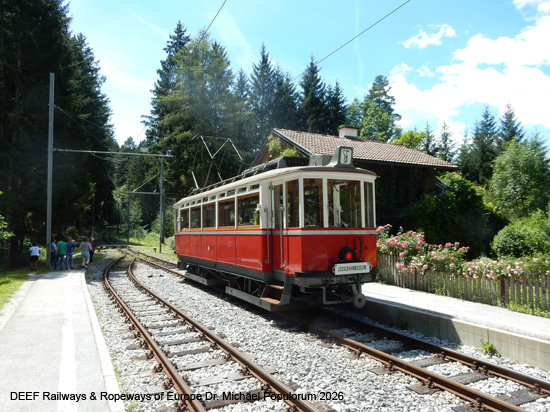 Innsbrucker Mittelgebirgsbahn Igler Sechser Straßenbahn Innsbruck Igls Tram Tirol