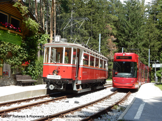 Mittelgebirgsbahn Innsbruck Igler Sechser Straßenbahn Tram Tirol