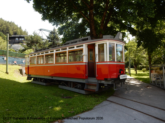 Innsbrucker Mittelgebirgsbahn Igler Sechser Straßenbahn Innsbruck Igls Tram Tirol