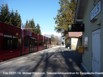 Innsbrucker Mittelgebirgsbahn Igler Sechser Straßenbahn Innsbruck Igls Tram Tirol