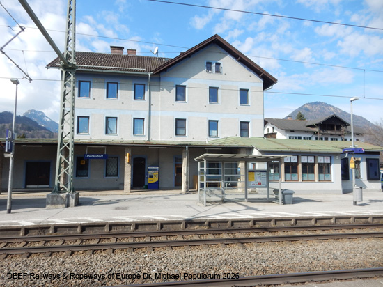 Eisenbahnstrecke Rosenheim Kufstein Unterinntal Bayern TEN Korridorstrecke BRB ÖBB