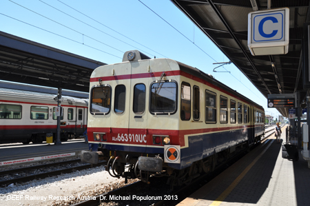 Ferrovia Udine Cividale Eisenbahn Italien Friaul FUC
