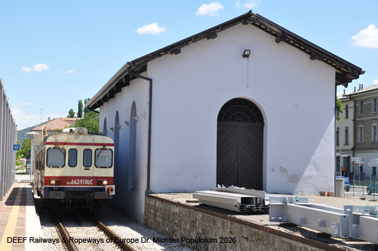 Ferrovia Udine Cividale Eisenbahn Italien Friaul FUC