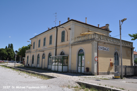 Ferrovia Udine Cividale Eisenbahn Italien Friaul FUC