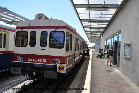 Ferrovia Udine Cividale Eisenbahn Italien Friaul FUC