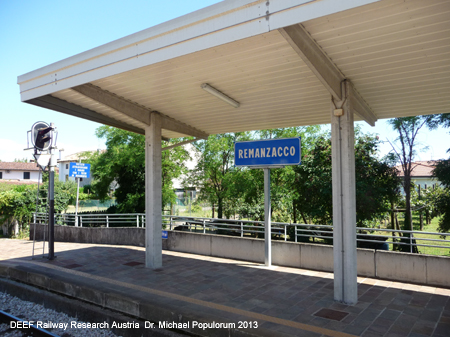Ferrovia Udine Cividale Eisenbahn Italien Friaul FUC