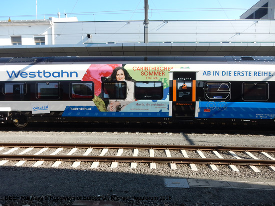 Westbahn Südbahnstrecke Stadler Smile Giruno Bussard Eisenbahn Österreich