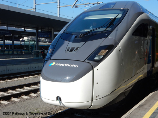 Westbahn Südbahnstrecke Stadler Smile Giruno Bussard Eisenbahn Österreich