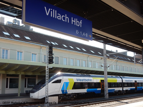 Westbahn Südbahnstrecke Stadler Smile Giruno Bussard Eisenbahn Österreich