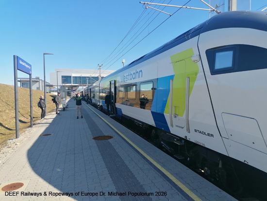 Westbahn Südbahnstrecke Stadler Smile Giruno Bussard Eisenbahn Österreich