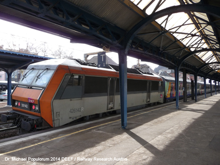 Eisenbahnstrecke Colmar Munster Metzeral Eisenbahn Frankreich Vogesen