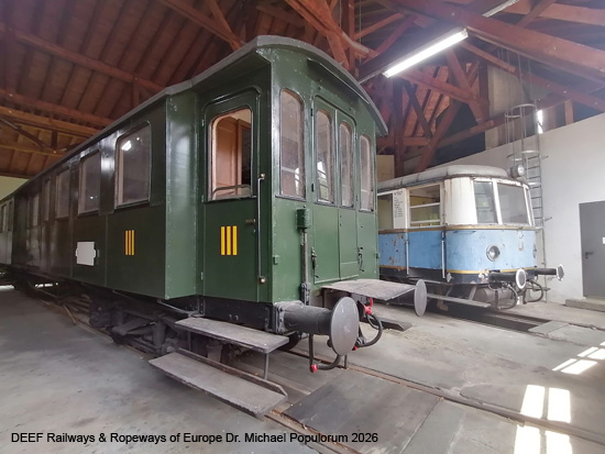 Localbahnmuseum Bayerisch Eisenstein Verkehrsmuseum Bayern Deutschland Eisenbahnmuseum
