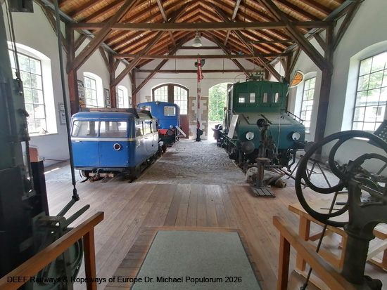 Localbahnmuseum Bayerisch Eisenstein Verkehrsmuseum Bayern Deutschland Eisenbahnmuseum