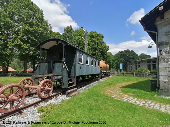 Localbahnmuseum Bayerisch Eisenstein Verkehrsmuseum Bayern Deutschland Eisenbahnmuseum