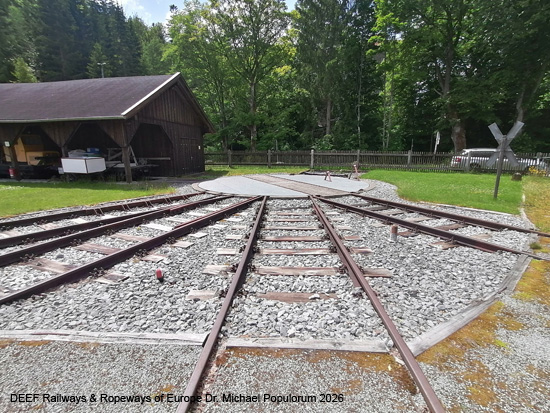 Localbahnmuseum Bayerisch Eisenstein Verkehrsmuseum Bayern Deutschland Eisenbahnmuseum