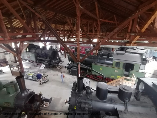 Localbahnmuseum Bayerisch Eisenstein Verkehrsmuseum Bayern Deutschland Eisenbahnmuseum