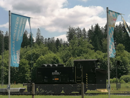 Localbahnmuseum Bayerisch Eisenstein Verkehrsmuseum Bayern Deutschland Eisenbahnmuseum