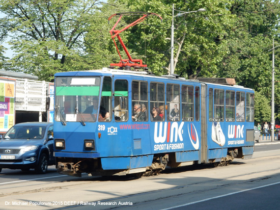 Straßenbahn Belgrad Tram Beograd Serbien