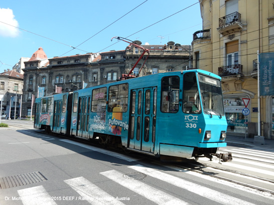 Straßenbahn Belgrad Tram Beograd Serbien