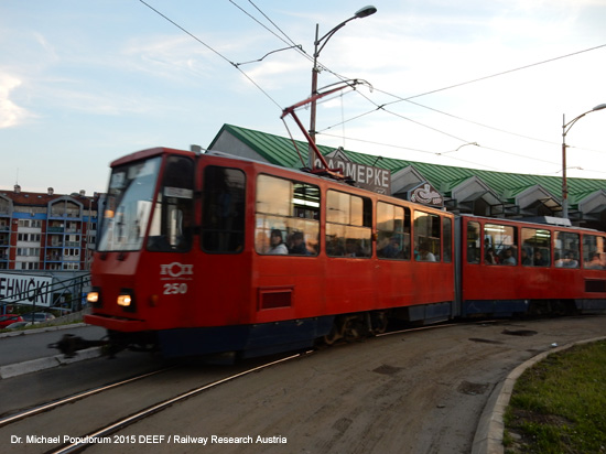 Straßenbahn Belgrad Tram Beograd Serbien