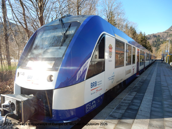 BOB Bayerische Oberlandbahn Holzkirchen Miesbach Schliersee Fischbachau Bayrischzell Eisenbahn Bayern
