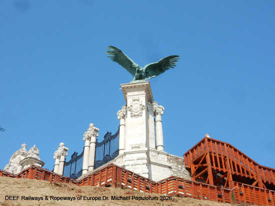 Standseilbahn Budapest Budavári Sikló Ungarn Unesco Weltkulturerbe