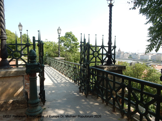 Standseilbahn Budapest Budavári Sikló Ungarn Unesco Weltkulturerbe