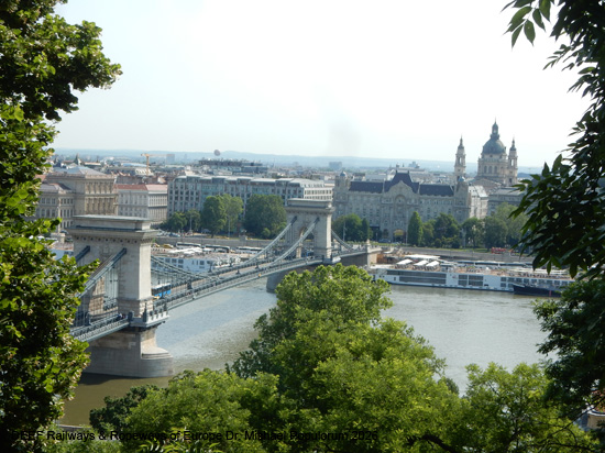 Standseilbahn Budapest Budavári Sikló Ungarn Unesco Weltkulturerbe